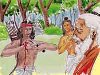 Eklavya and Dronacharya Eklavya and Dronacharya