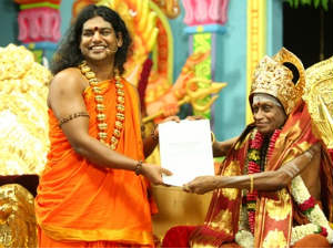 ஆலமரத்திற்குக் கீழே முளைத்த காளான் நான்.. நித்தியானந்தா ஆலமரத்திற்குக் கீழே முளைத்த காளான் நான்.. நித்தியானந்தா