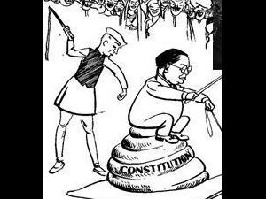 Ambedkar cartoon Ambedkar cartoon