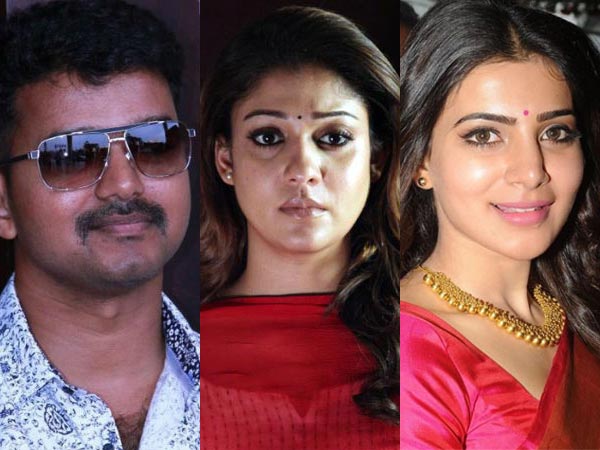 IT officials raid Vijay, Puli team, Nayanthara, Samantha's houses