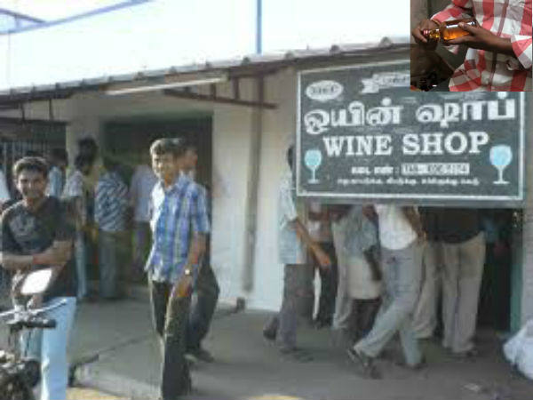 Insect found in liquor bottle