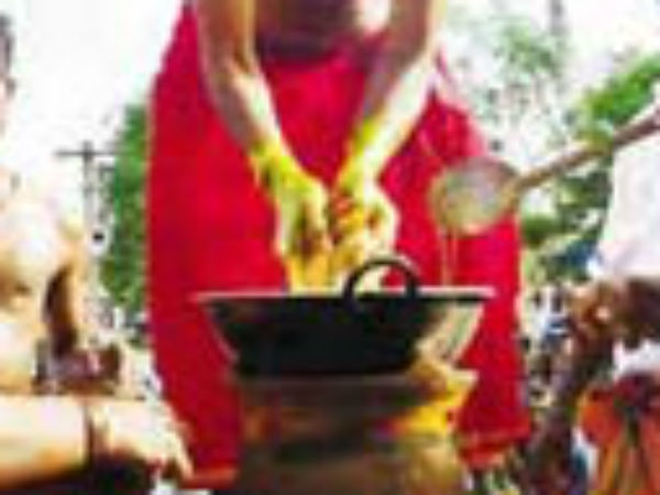 Vadai festival in Tiruvannamalai temple