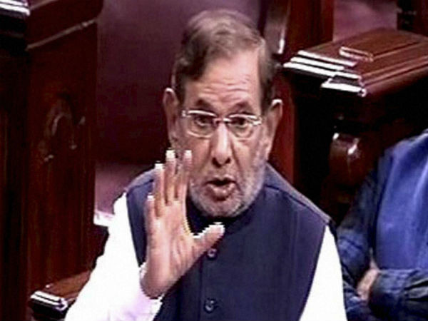 We against restrictions on withdrawals from own accounts: Sharad Yadav We against restrictions on withdrawals from own accounts: Sharad Yadav
