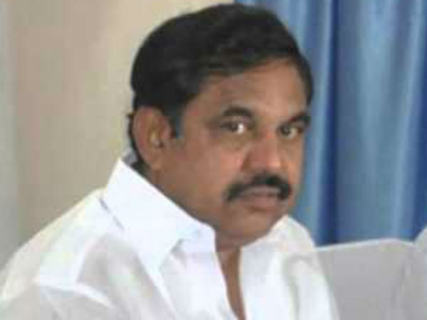 எடப்பாடி பழனிச்சாமி தேர்வு