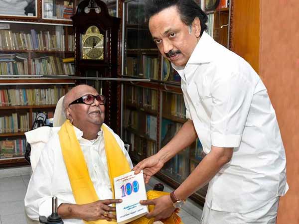கருணாநிதியிடம் ஆலோசனை