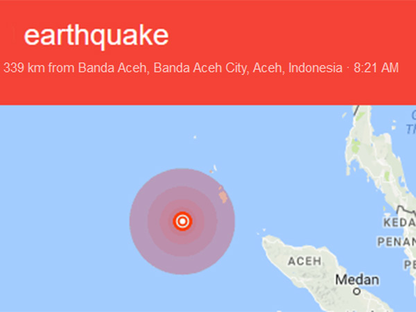Earthquake measuring 5.9 on richter scale in Andaman Nicobar islands Earthquake measuring 5.9 on richter scale in Andaman Nicobar islands