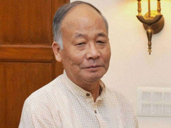 Okram Ibobi Singh resigns, to stake claim to form government Okram Ibobi Singh resigns, to stake claim to form government