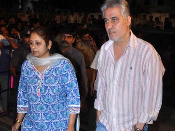 Actress Jayasudha's husband Nitin Kapoor commits suicide Actress Jayasudha's husband Nitin Kapoor commits suicide