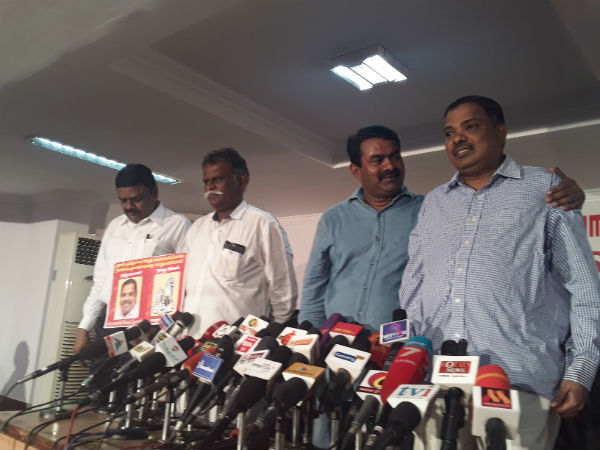 RK Nagar byelection: Naam thamizhar party contestant announced RK Nagar byelection: Naam thamizhar party contestant announced