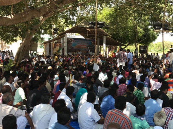 DRO held talks with protesters in Neduvasal