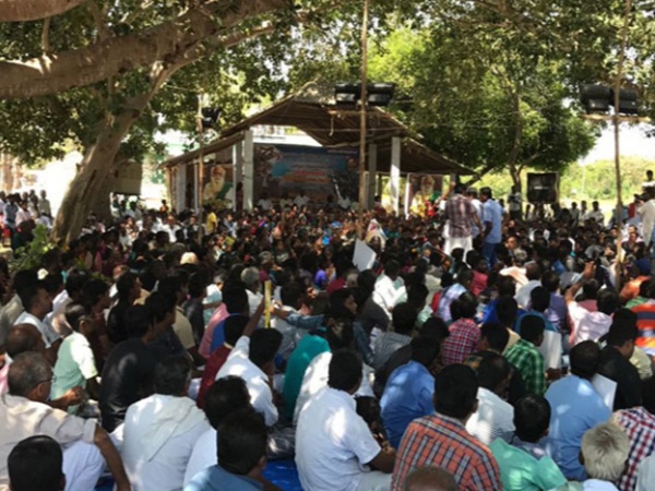 DRO held talks with protesters in Neduvasal 