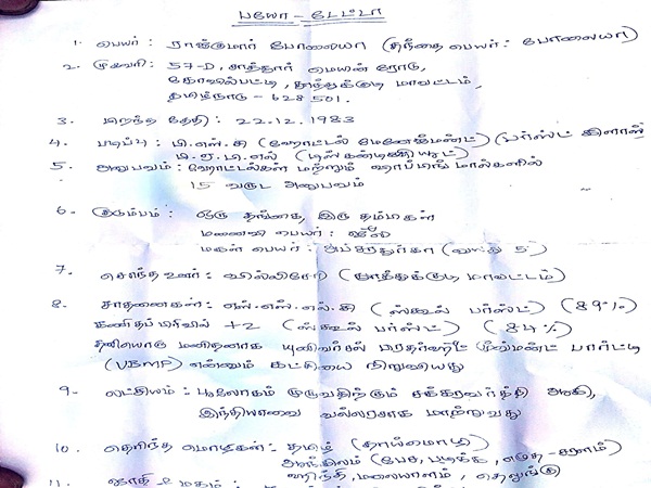 Independent candidates file nomination for RK Nagar by poll Independent candidates file nomination for RK Nagar by poll