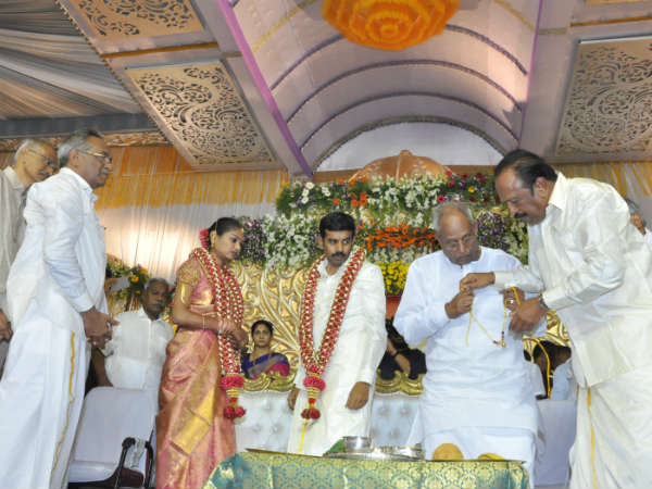VVIPS attend Vaiko family marriage VVIPS attend Vaiko family marriage