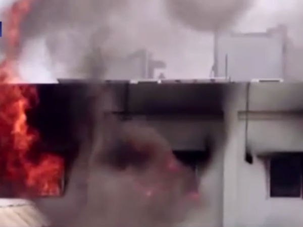 Fire accident in canara bank Tirupur Fire accident in canara bank Tirupur