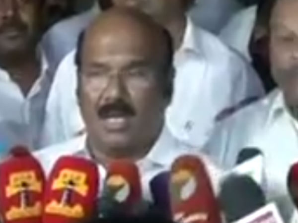 We will not accept Sasikala family ruling us anymore says Jayakumar We will not accept Sasikala family ruling us anymore says Jayakumar
