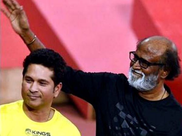 Rajini wishes sachin for his upcoming biopic success Rajini wishes sachin for his upcoming biopic success