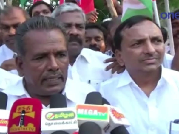 All party protest against Adsp Pandiyarajan in Thiruppur Samalapuram, All party protest against Adsp Pandiyarajan in Thiruppur Samalapuram,
