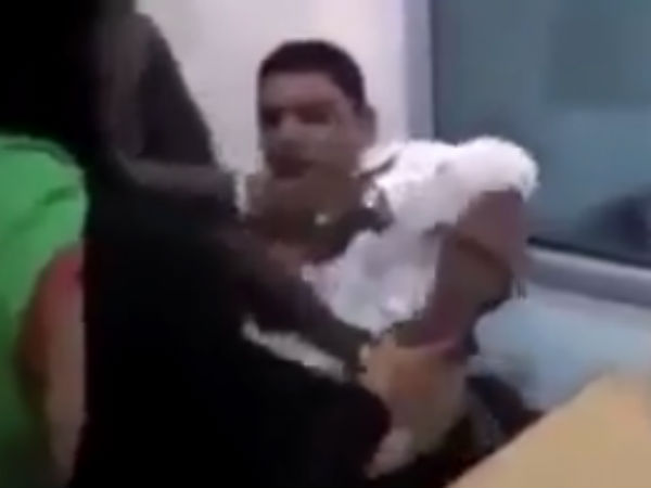 Sexual harassment - woman beats manager Sexual harassment - woman beats manager