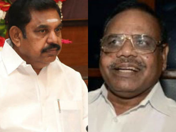 Chief minister Edappadi palanisamy meets Speaker Chief minister Edappadi palanisamy meets Speaker