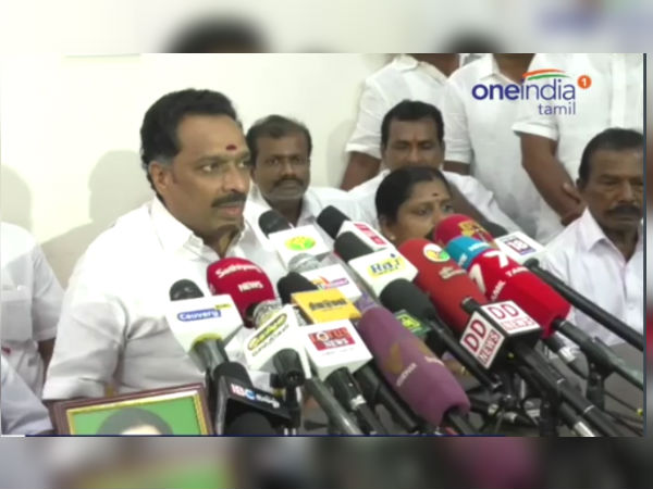 Trilateral talks will be held on tomorrow, says Minister Vijayabaskar Trilateral talks will be held on tomorrow, says Minister Vijayabaskar