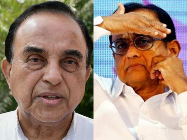 P Chidambaram has to be in the jail, says BJP MP Subramanian Swamy P Chidambaram has to be in the jail, says BJP MP Subramanian Swamy