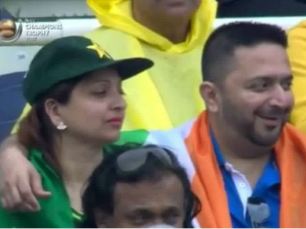 Will this Indo - Pak pair come to watch the CT Finals? Will this Indo - Pak pair come to watch the CT Finals?