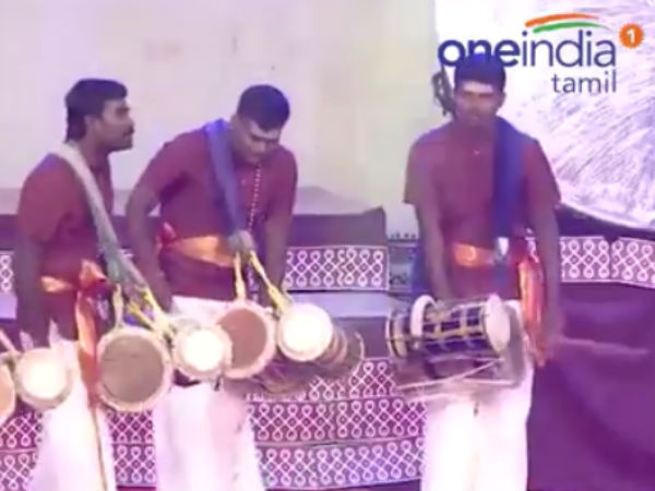 A grand Tamilar traditional music show viral video A grand Tamilar traditional music show viral video