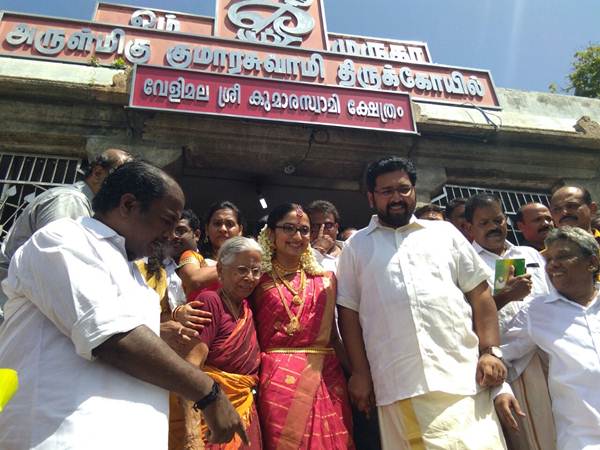kerala mla married Ias officer on today kerala mla married Ias officer on today
