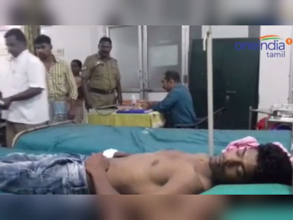Krishagiri boy attempt suicide at Police station Krishagiri boy attempt suicide at Police station