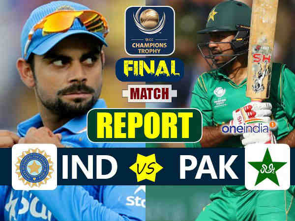 Champions Trophy 2017: India vs Pakistan Final-live Champions Trophy 2017: India vs Pakistan Final-live