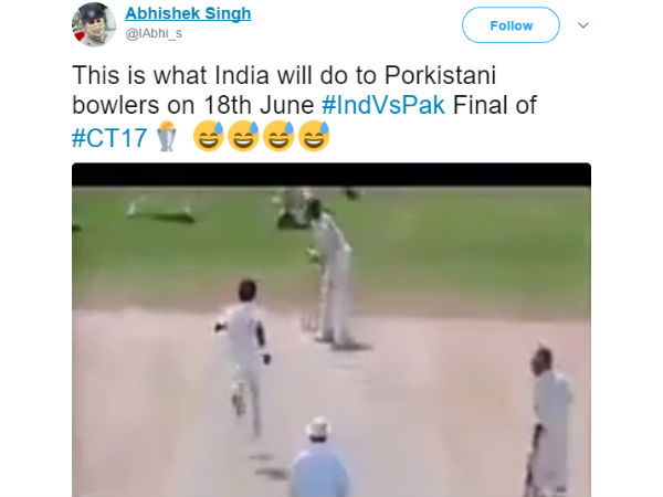 Troll videos on India vs Pakistan champions trophy Troll videos on India vs Pakistan champions trophy
