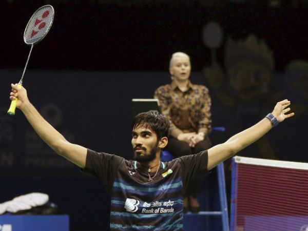 India's Srikanth beats Kazumasa Sakai to win Indonesian Open India's Srikanth beats Kazumasa Sakai to win Indonesian Open