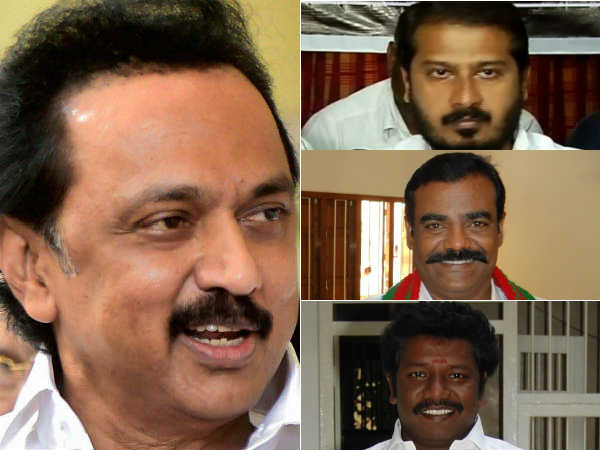 3 AIADMK alliance partner MLAs once again met opposition leader MK Stalin 3 AIADMK alliance partner MLAs once again met opposition leader MK Stalin