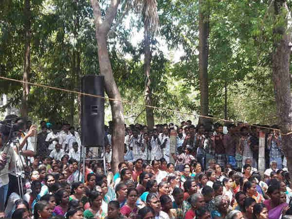 விடுதலை கோரி போராட்டம்