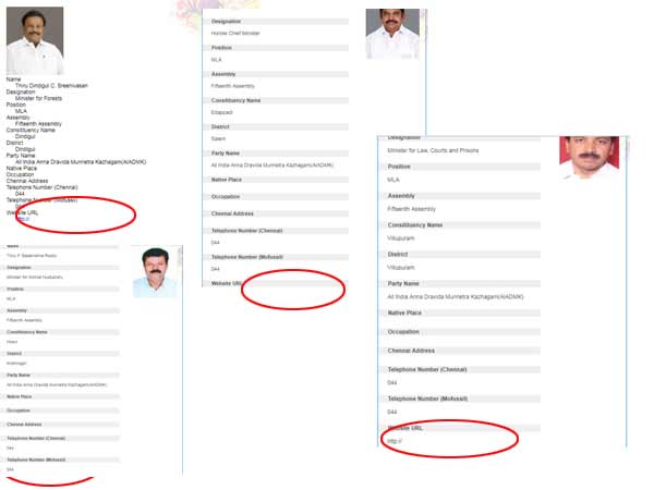 அமைச்சர்களுக்கு இமெயில்