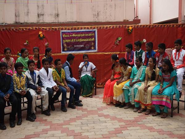 students Neeya Naana program at karaikudi school students Neeya Naana program at karaikudi school