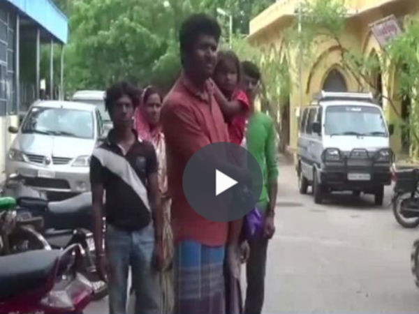 Boned laborers of Bihar worked in karur rescued by Taluk officer Boned laborers of Bihar worked in karur rescued by Taluk officer