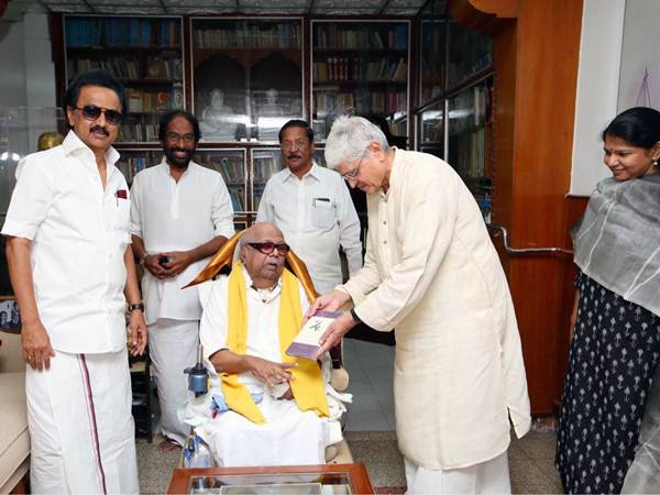 gopala krishna gandhi meet karunanidhi gopala krishna gandhi meet karunanidhi