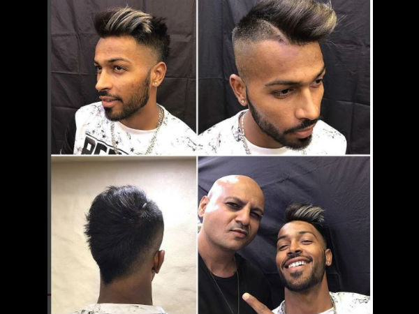 All rounder Hardik Pandya gets a funky haircut All rounder Hardik Pandya gets a funky haircut
