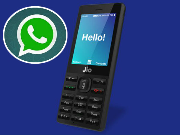 There is no facility to use WhatsApp on Reliance Jio phone There is no facility to use WhatsApp on Reliance Jio phone