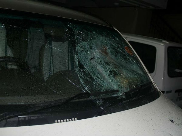 BJP state office attacked in Kerala BJP state office attacked in Kerala