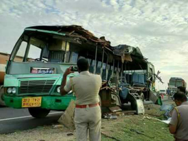 Another accident near Trichy killed 2 and 30 hospitalised Another accident near Trichy killed 2 and 30 hospitalised