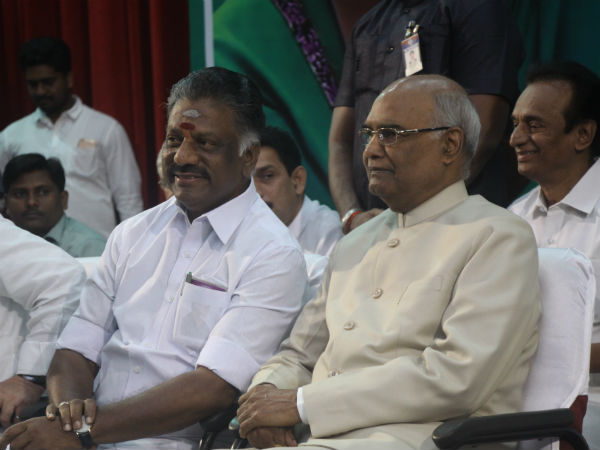 Former CM OPS have render unconditional support to Ramnath Kovinth Former CM OPS have render unconditional support to Ramnath Kovinth