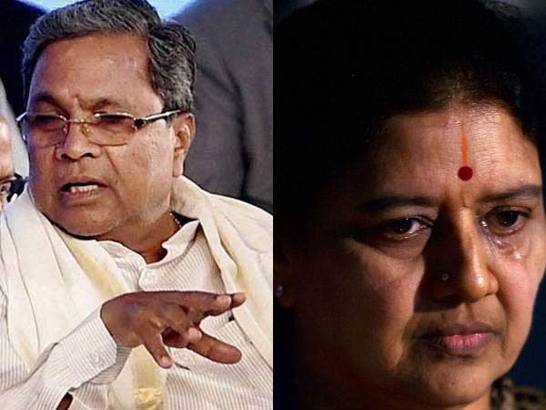 Sasikala issue: Vinay Kumar will submit his report with in a month, says Karnataka CM Sasikala issue: Vinay Kumar will submit his report with in a month, says Karnataka CM
