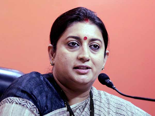 Ministry of I&B additional charge to Smriti Irani Ministry of I&B additional charge to Smriti Irani