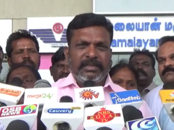 Vande Mataram compulsory in schools, Thirumavalavan opposes Vande Mataram compulsory in schools, Thirumavalavan opposes