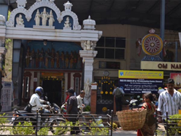 In T.Nagar Tirupati venketeswara temple Agoris came and done prayer In T.Nagar Tirupati venketeswara temple Agoris came and done prayer