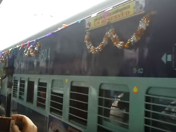 Passengers happy over the Intercity train extended upto Trivandrum Passengers happy over the Intercity train extended upto Trivandrum