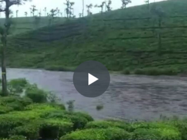 Heavy flood in Valparai rivers due to south west monsoon Heavy flood in Valparai rivers due to south west monsoon
