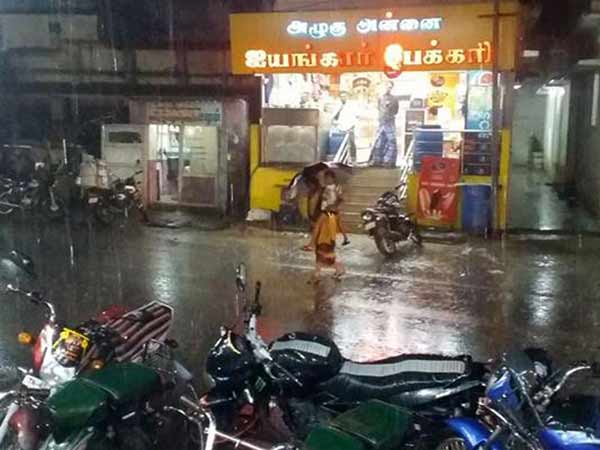 எட்டிப்பார்த்த கனமழை